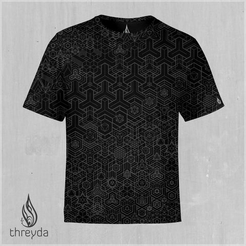 Interlinked All Over Screenprint Tee by Kimi Takemura