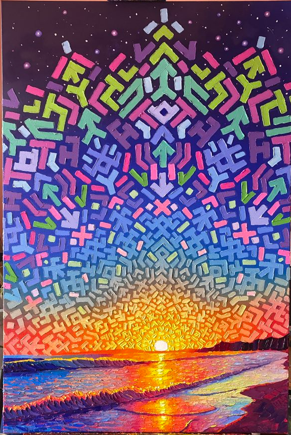 Dreamstate Original by Jessica Perlstein