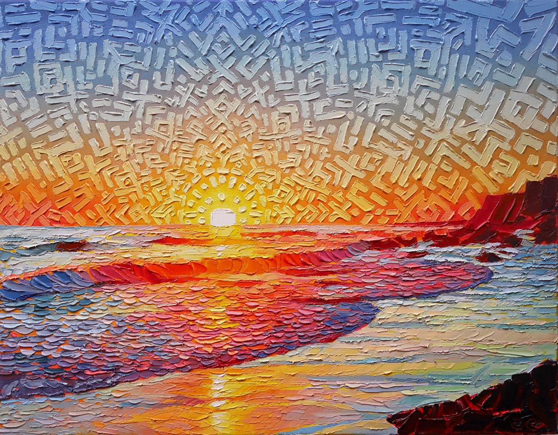 Inner Peace Original by Jessica Perlstein