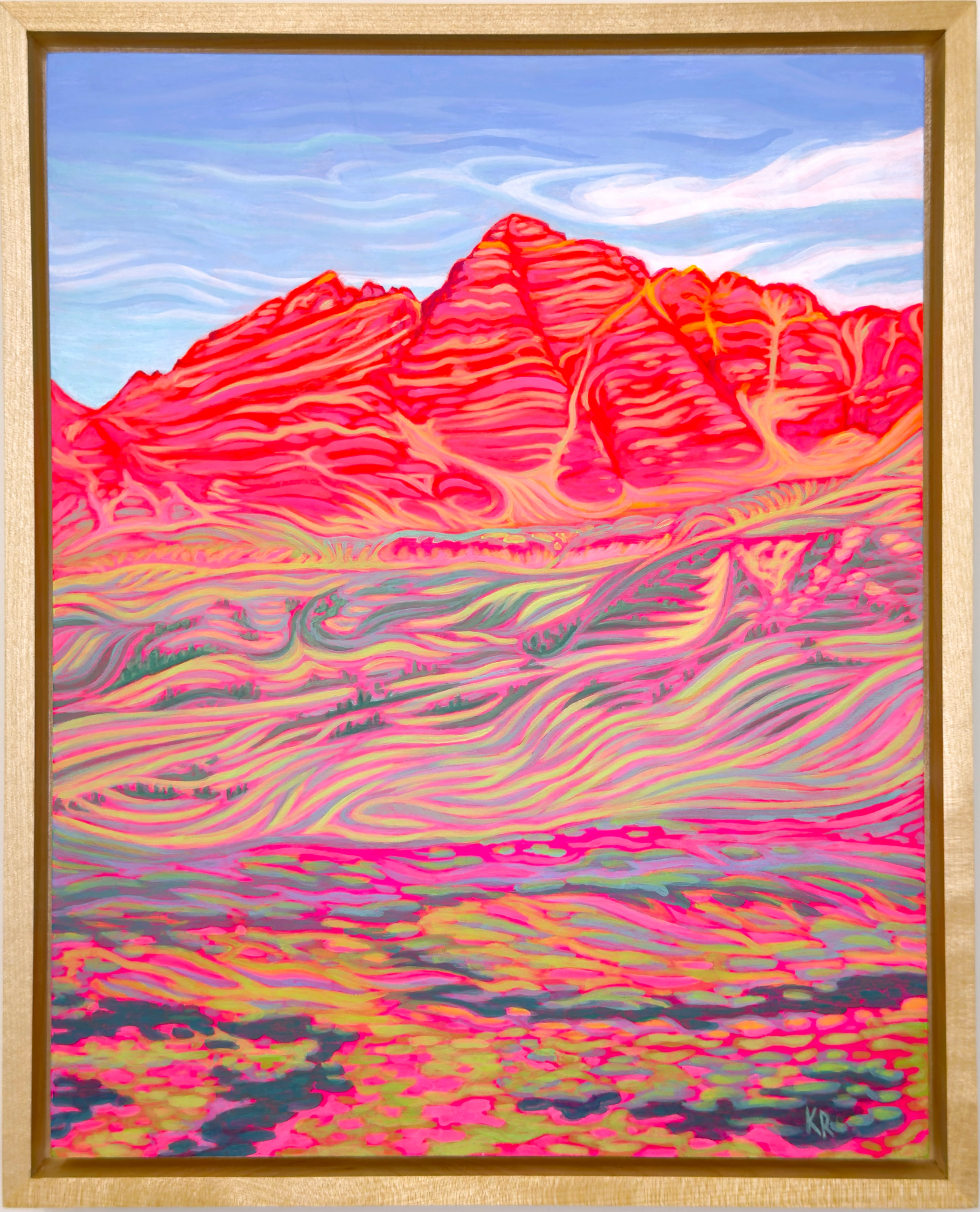 Maroon Bells from Frigid Air Pass Original by Kristen Ross