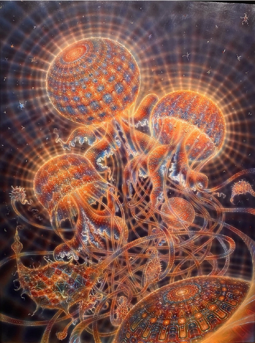 Chrysaora Original Painting by Colin Prahl