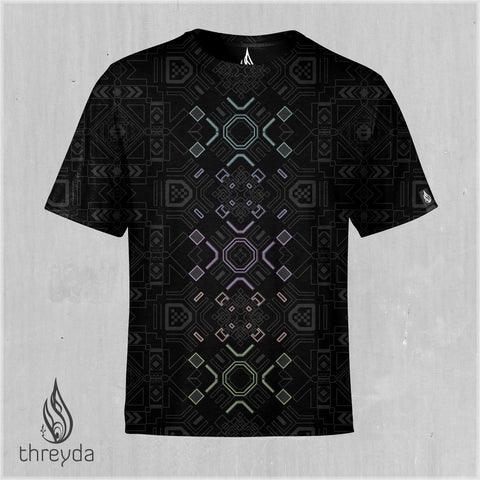 Power Source All Over Screenprint Tee by Threyda