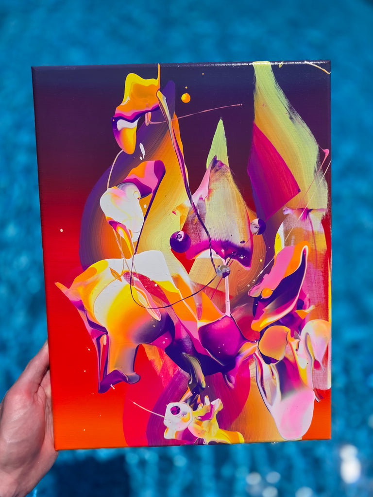 Tensi Original Painting by Zach Jackson