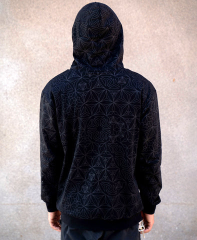 Ninja Zip Hoodie by Threyda