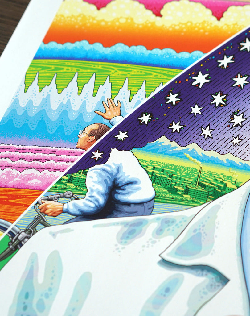 Albert Hofmann Holographic Print by Nico Rosenfeld