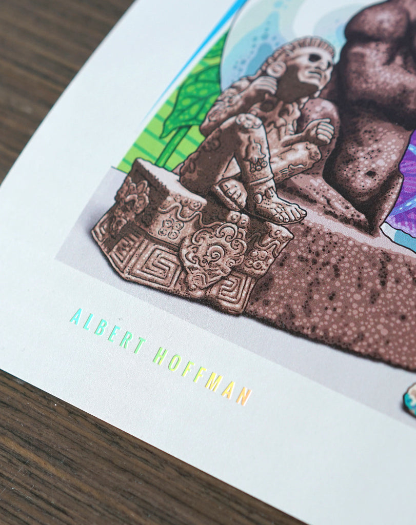Albert Hofmann Holographic Print by Nico Rosenfeld