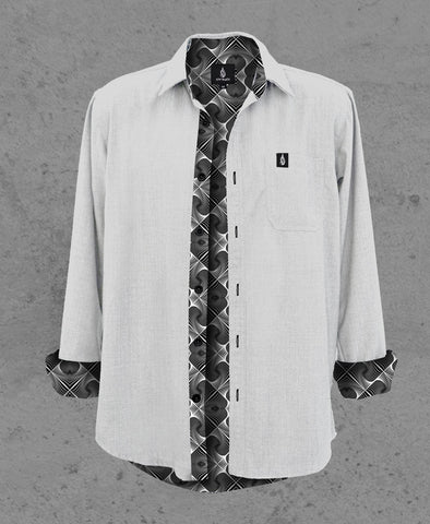 Reinforce Button Lined Down Shirt by Threyda