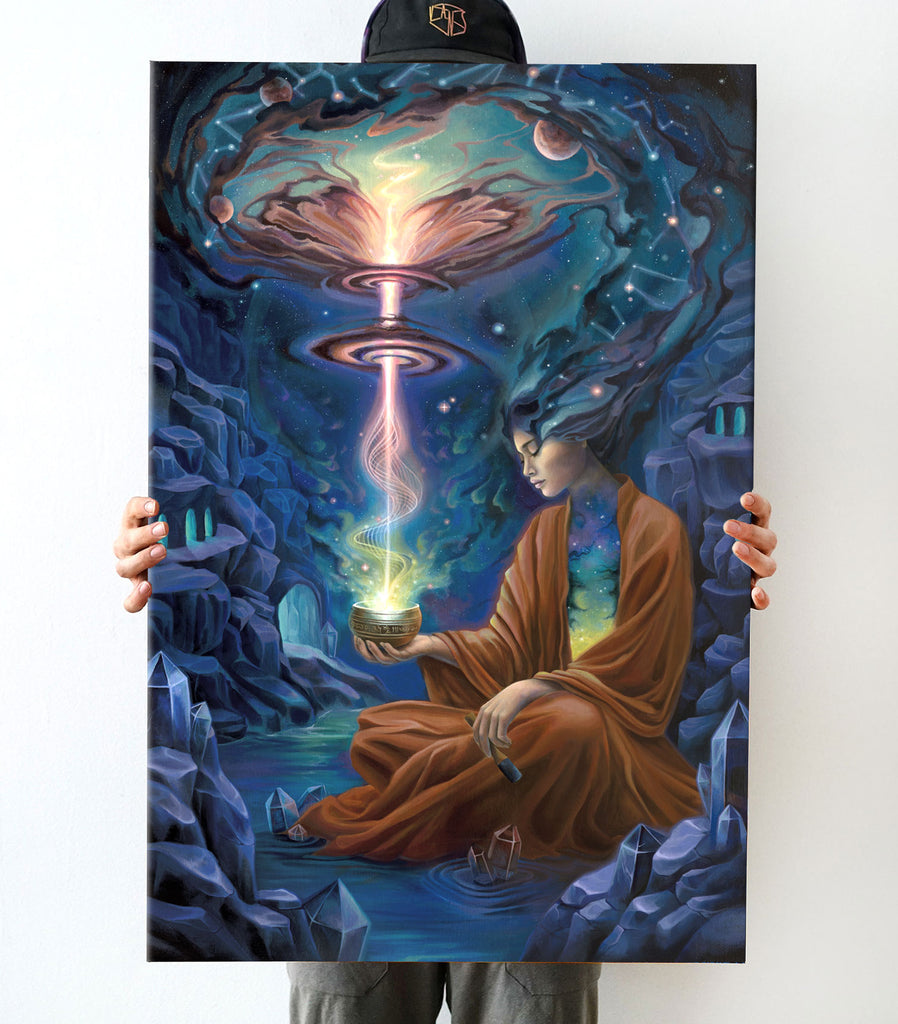Primordial Sound Signed Print by Shannon Miguela