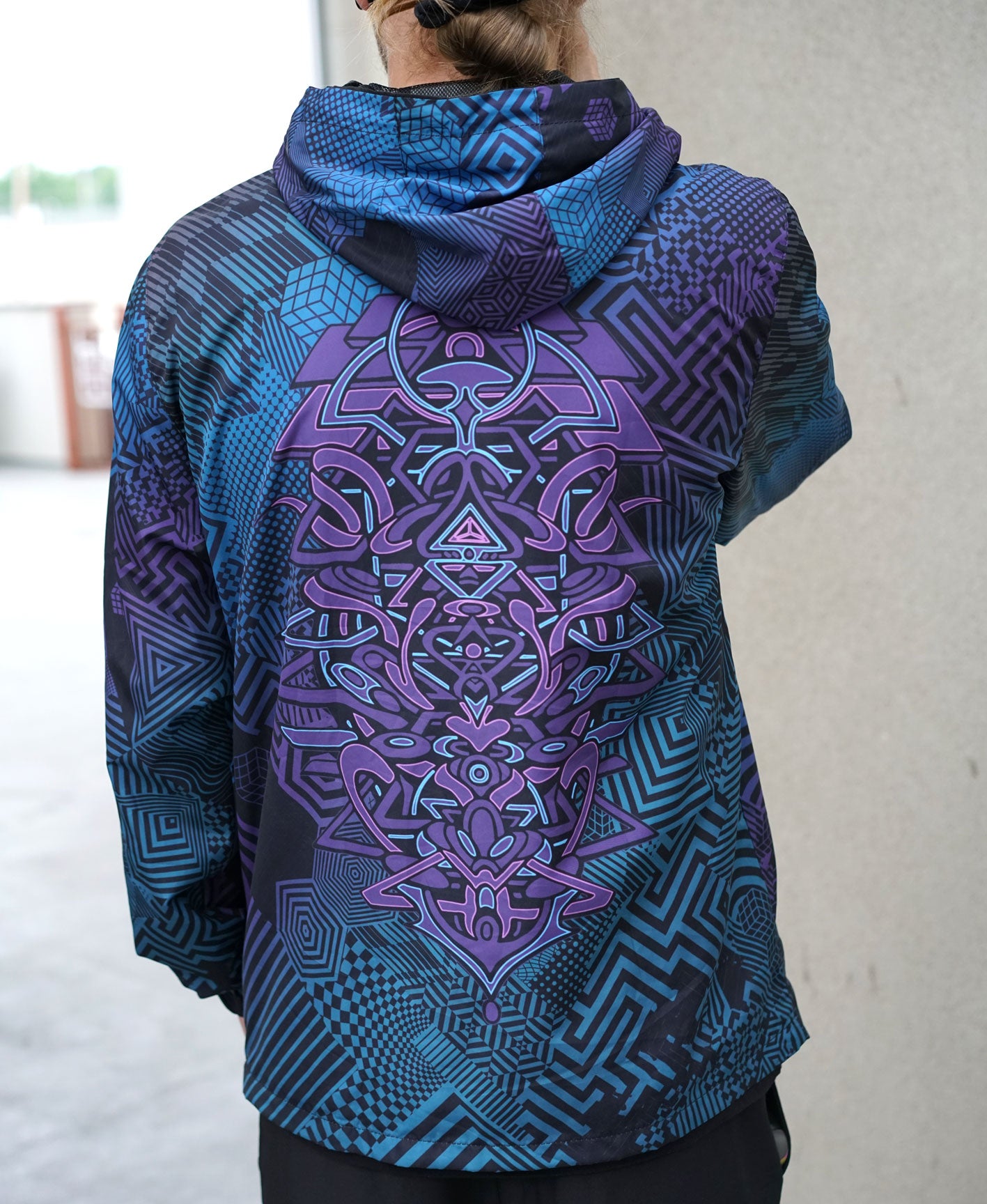 Chromatrix Windbreaker Jacket by Stephen Kruse x Corey Divine - Presale Ships August
