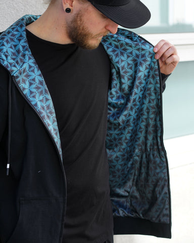 Aphelion Reversible Hoodie by Threyda