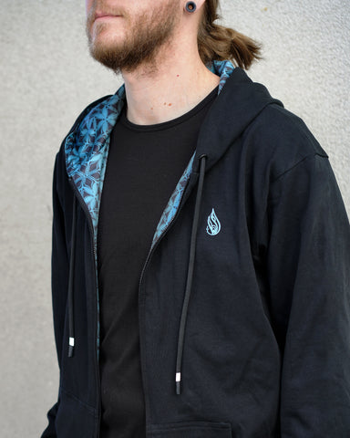 Aphelion Reversible Hoodie by Threyda