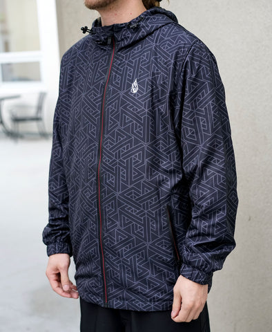 Escher Windbreaker Jacket by Threyda- Presale Ships August