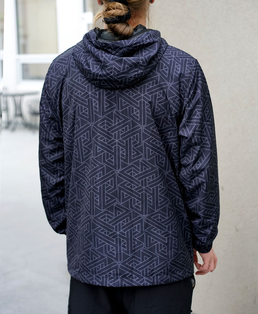 Escher Windbreaker Jacket by Threyda- Presale Ships August