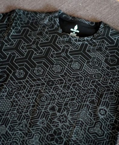Interlinked All Over Screenprint Tee by Kimi Takemura
