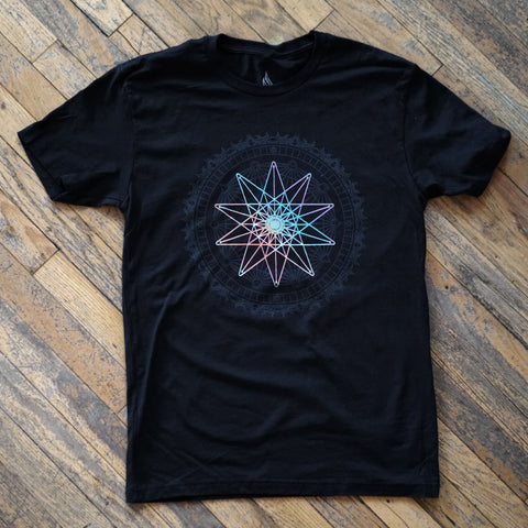 Platonic Radial Screenprint Tee by Kimi Takemura