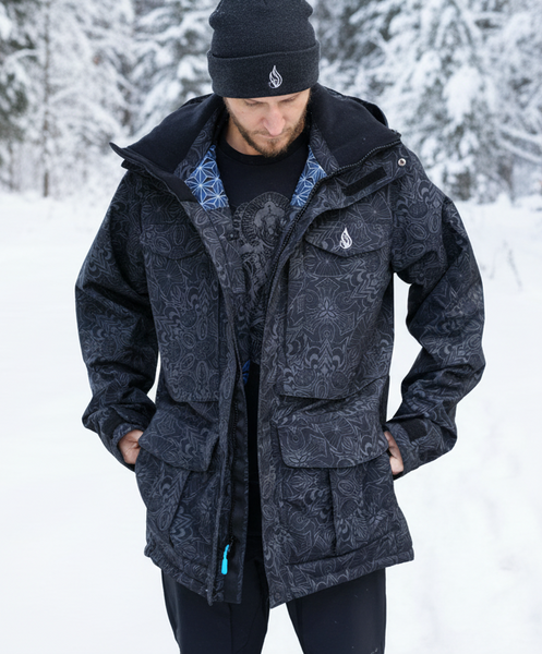 Lumen Onyx Jacket by Threyda
