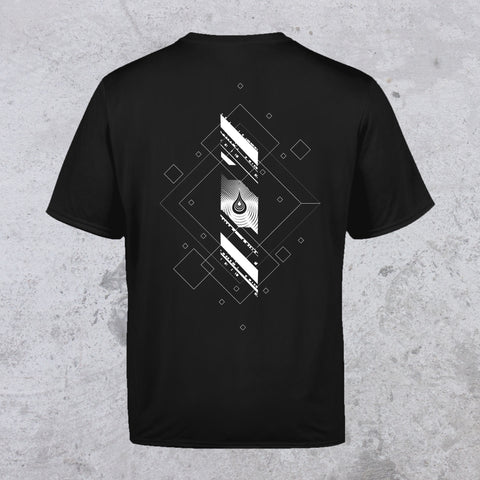 Data Drop Screenprint Tee by Kimi Takemura