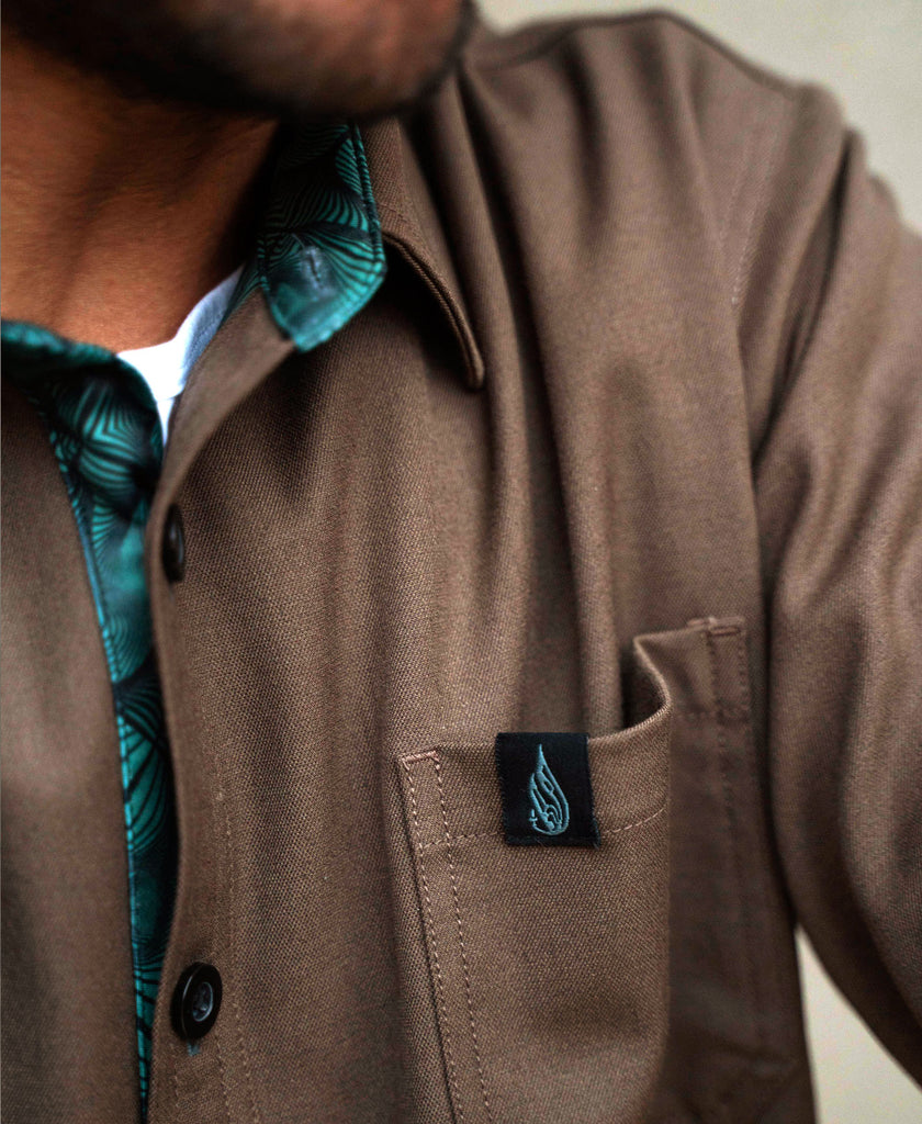Pathway Lined Button Down Shirt by Threyda - Presale Ships March