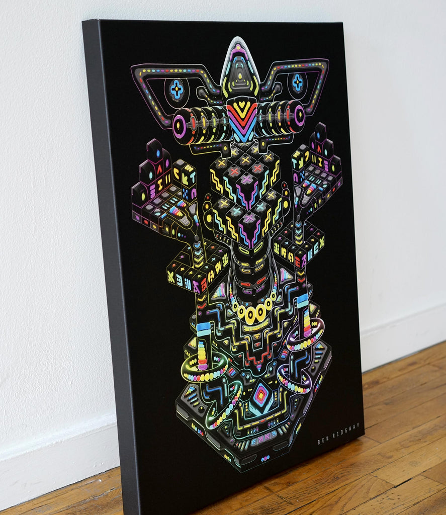 Puzzler Stretched Canvas by Ben Ridgway