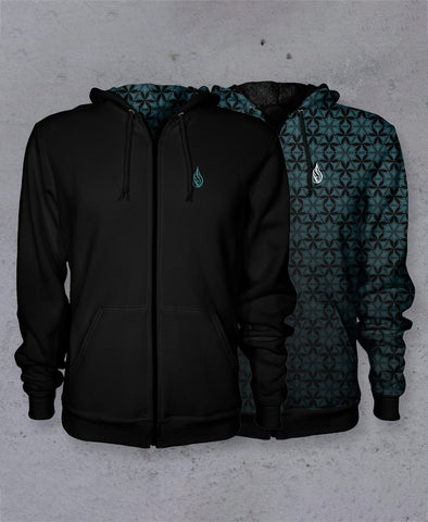Aphelion Reversible Hoodie by Threyda