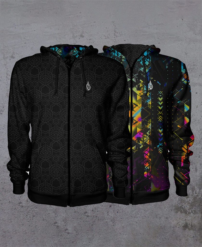 Regenerate II Reversible Hoodie by Threyda