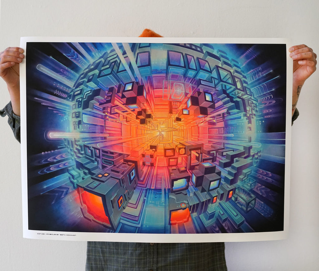 Convex Arabicus Matte Print by Seth McMahon