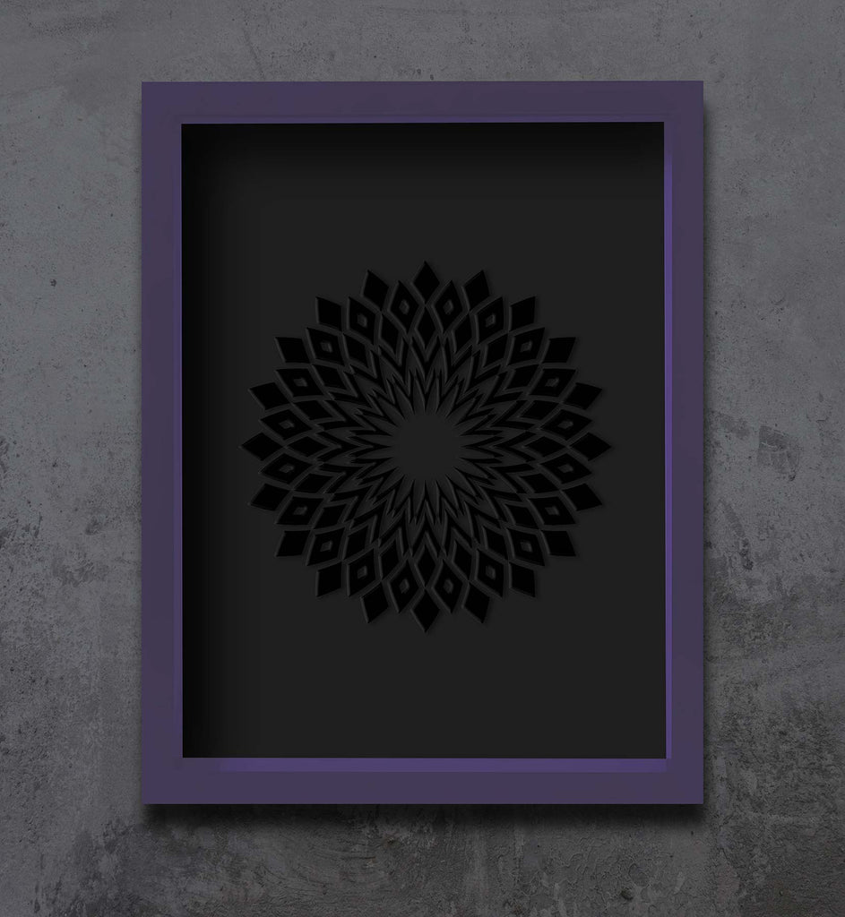 Spirit 1 of 1 Framed Embossed Matte Print by Threyda