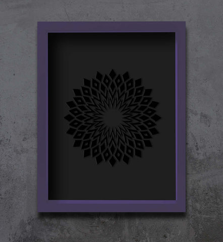 Spirit 1 of 1 Framed Embossed Matte Print by Threyda