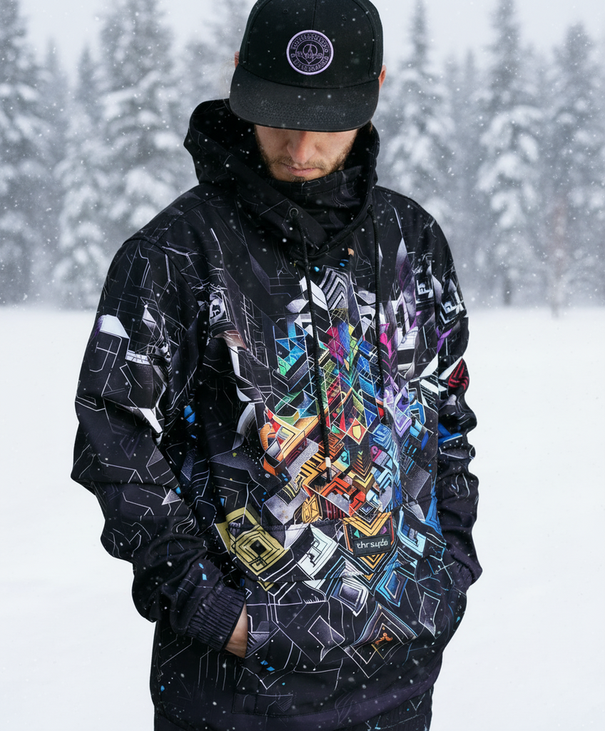 Teleport Waterproof Pullover Jacket by Threyda