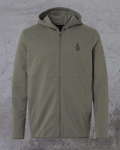 Yggdrasil French Terry Zip Hoodie by Threyda