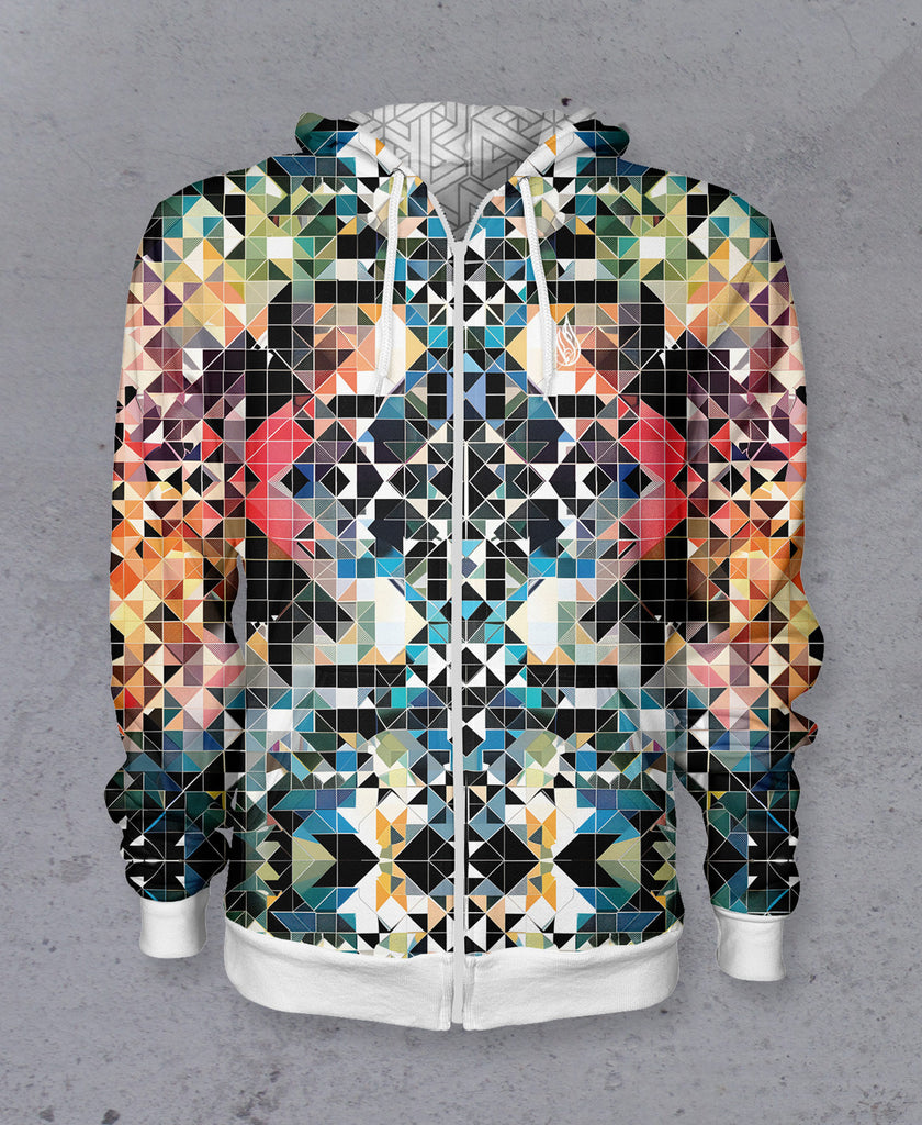 String Theory Reversible Hoodie by Threyda