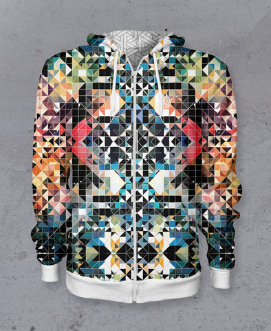 String Theory Reversible Hoodie by Threyda