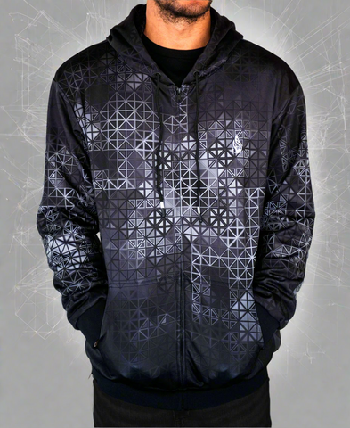 Astral Plane Sherpa Hoodie by Threyda