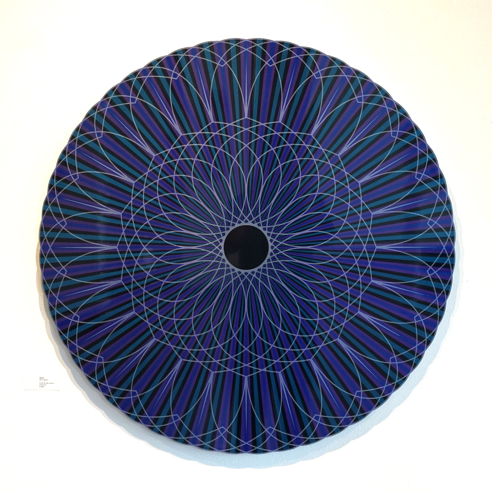 Spiro Original Resin Painting by Eric Moore - 48 Hour Auction