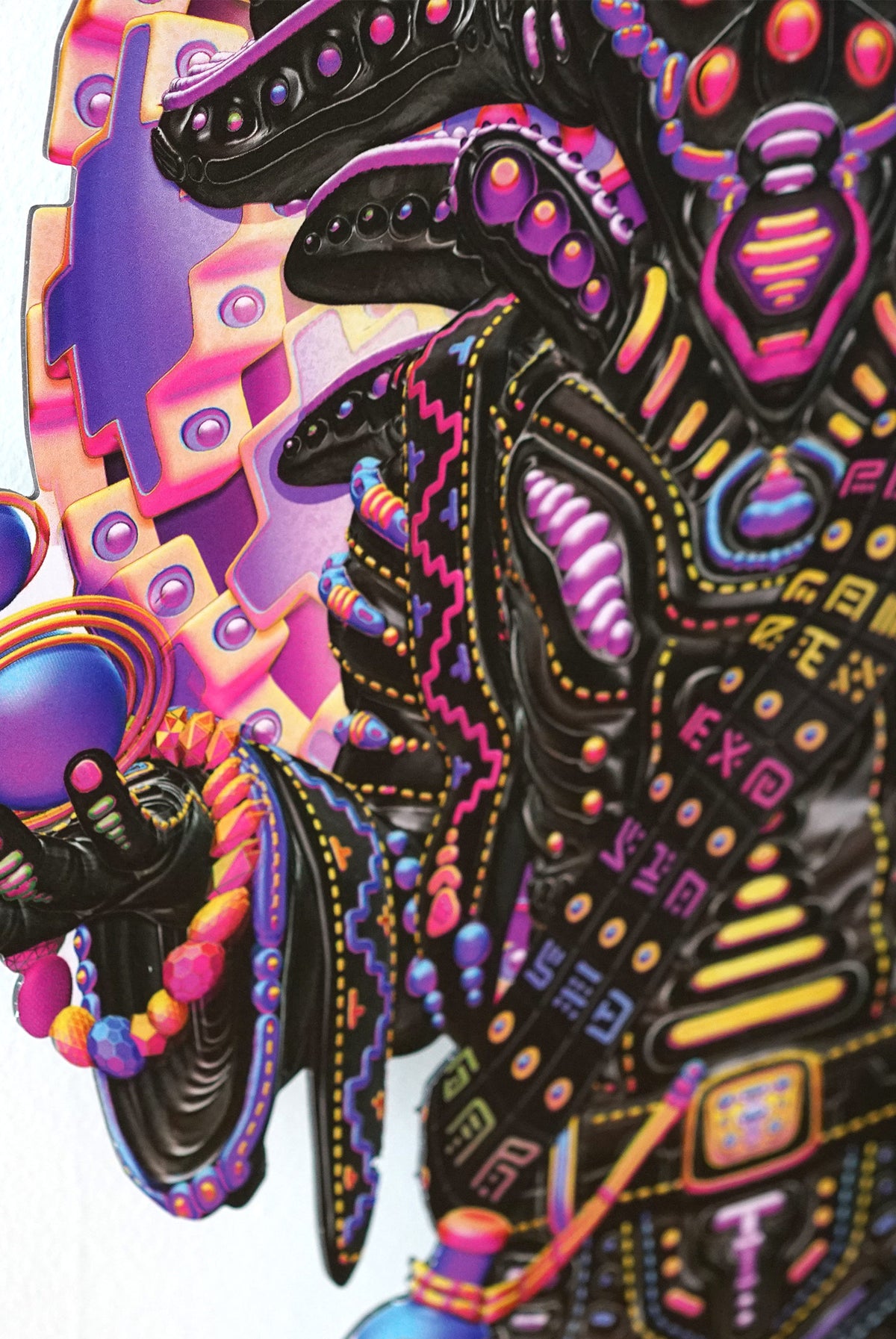 Traveler 1 of 1 Aluminum Diecut Print by Ben Ridgway - 72 HOUR AUCTION