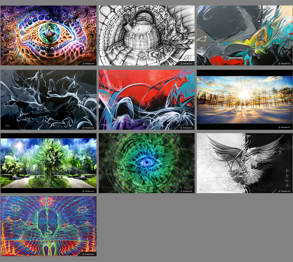 Full Desktop Pack Collection (Number 1-11)