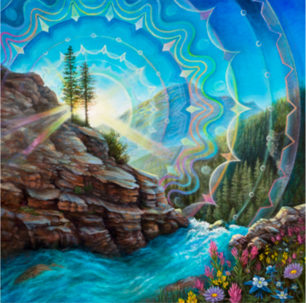 Sunshine Daydream - Original by Morgan Mandala