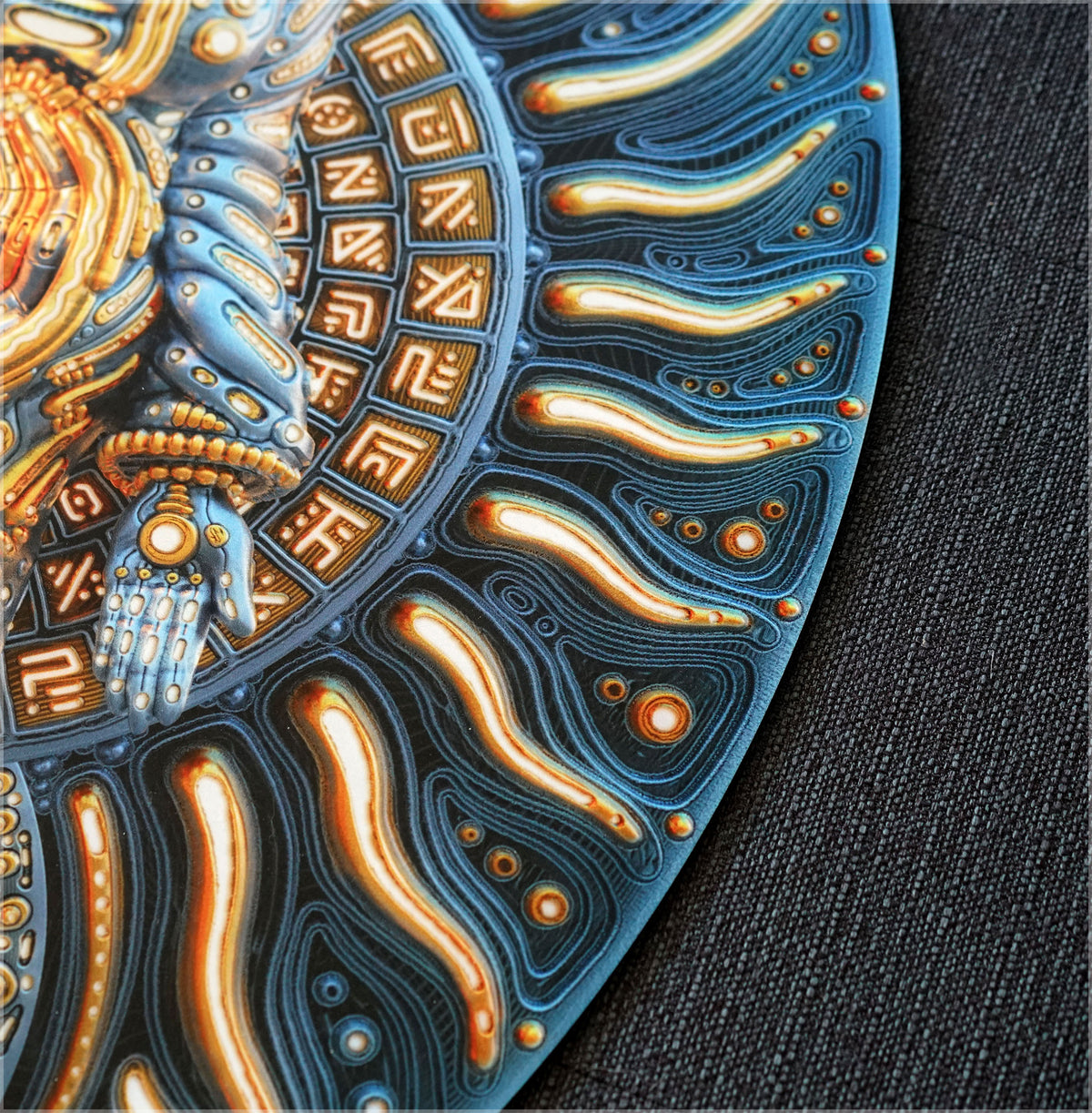 Solar Sage XL Diecut Aluminum Print by Ben Ridgway