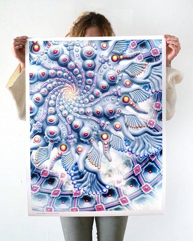 Divine Moment Metallic Pearl Print by Ben Ridgway