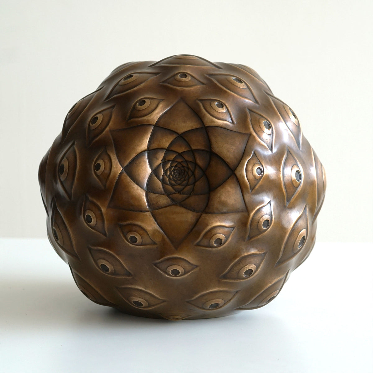 Guardian Eye XL Classic Bronze Sculpture by Ben Ridgway - 72 HOUR AUCTION