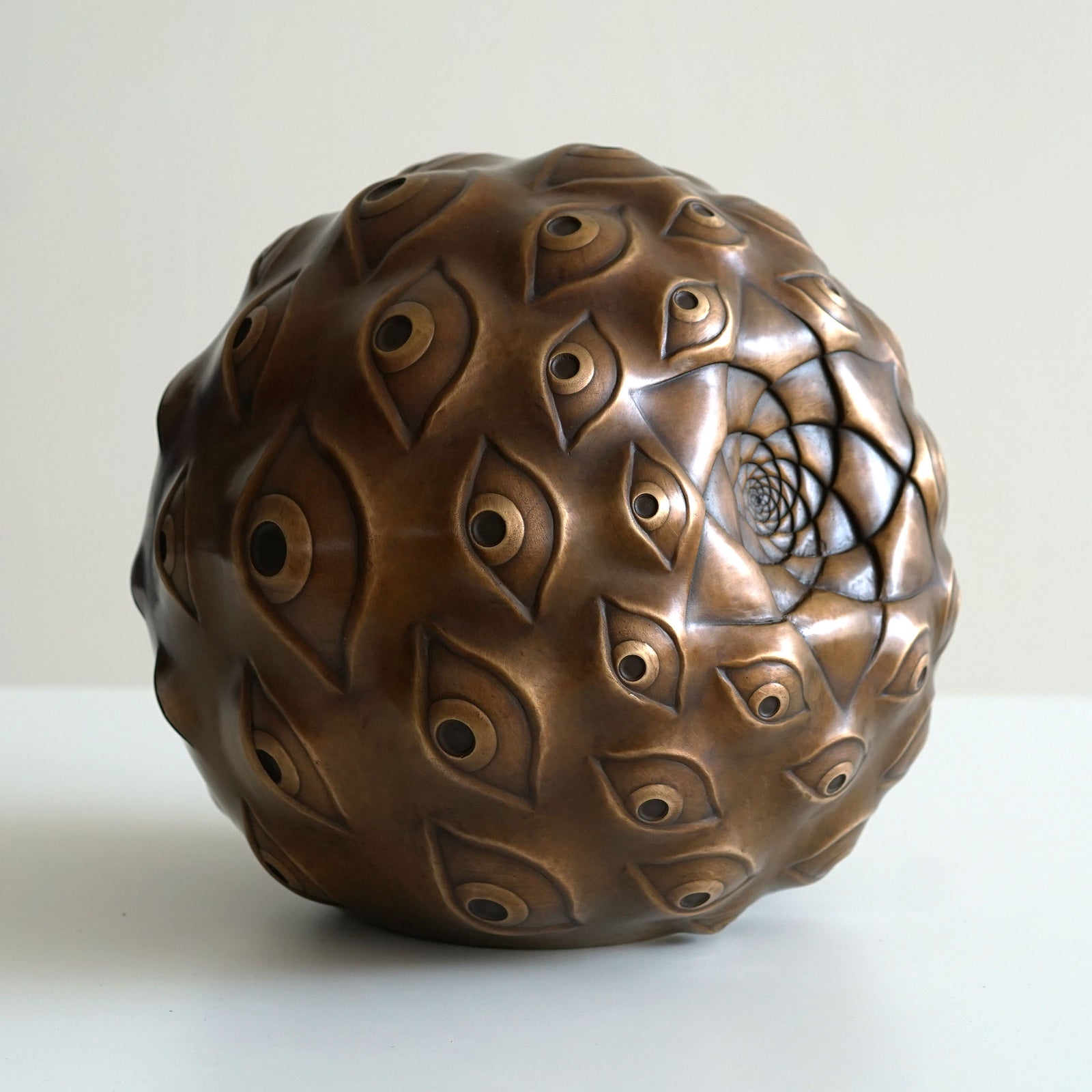 Guardian Eye XL Classic Bronze Sculpture by Ben Ridgway - 72 HOUR AUCTION