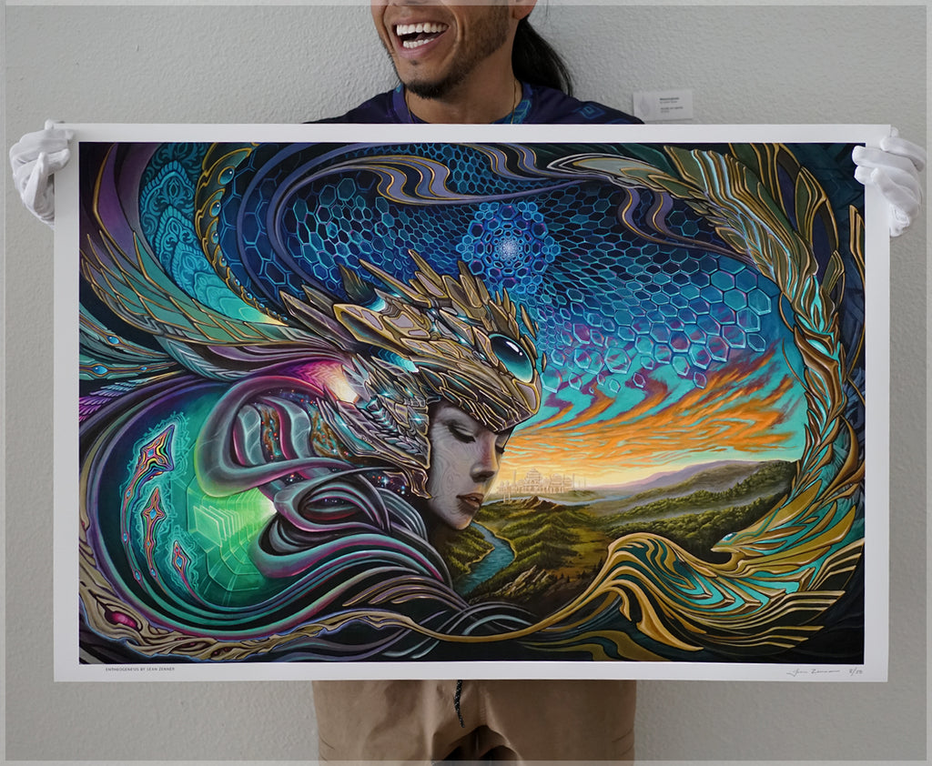 Entheogenesis Print by Sean Zenner