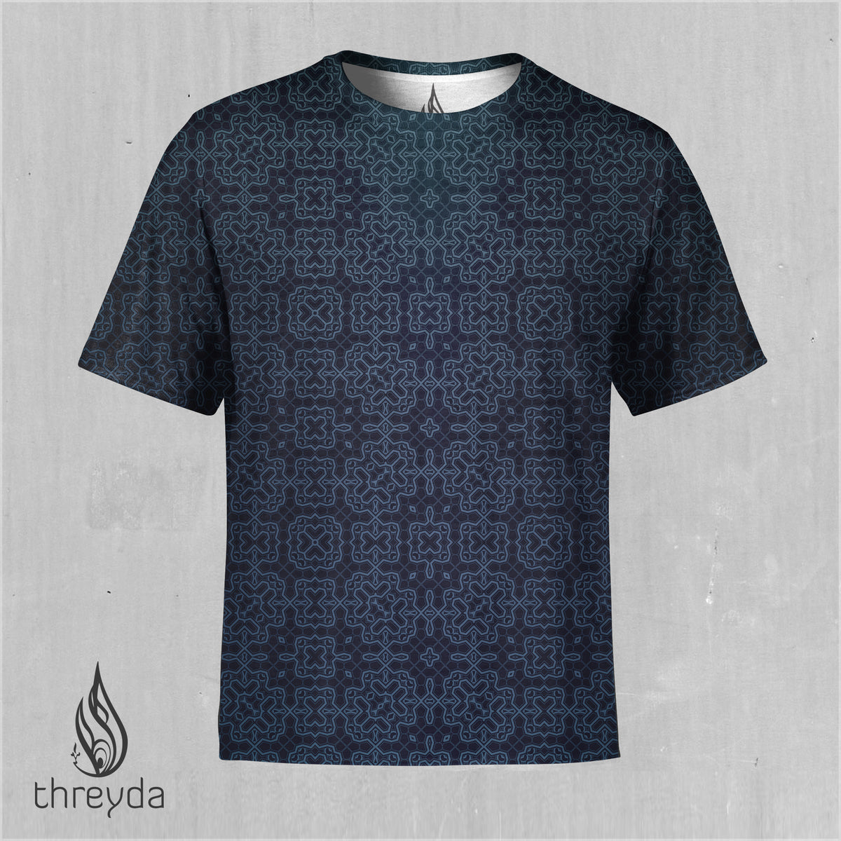 Frosty Sublimation Tee by Justin Totemical