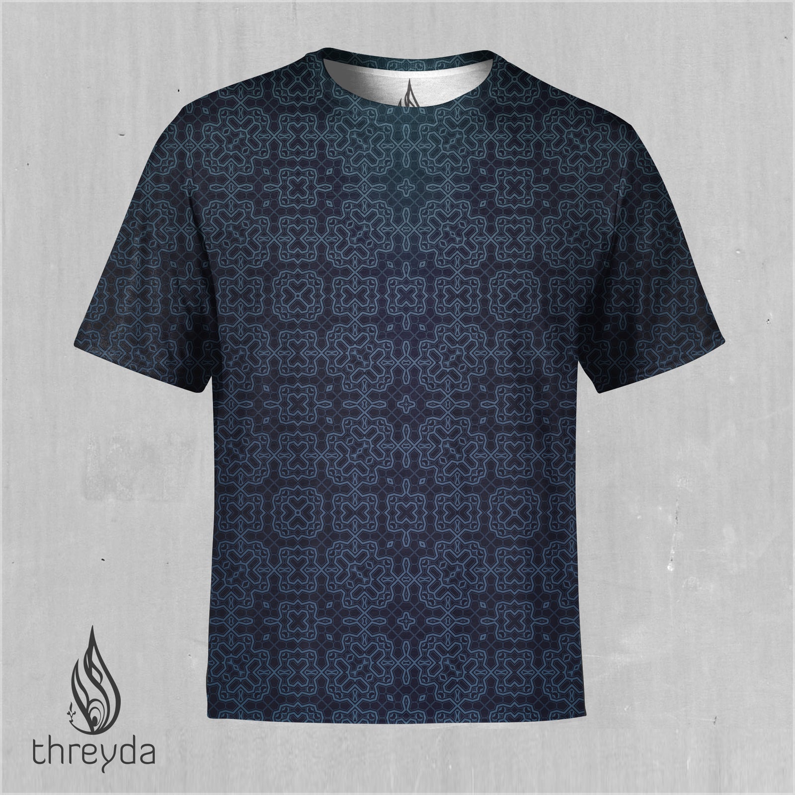Frosty Sublimation Tee by Justin Totemical