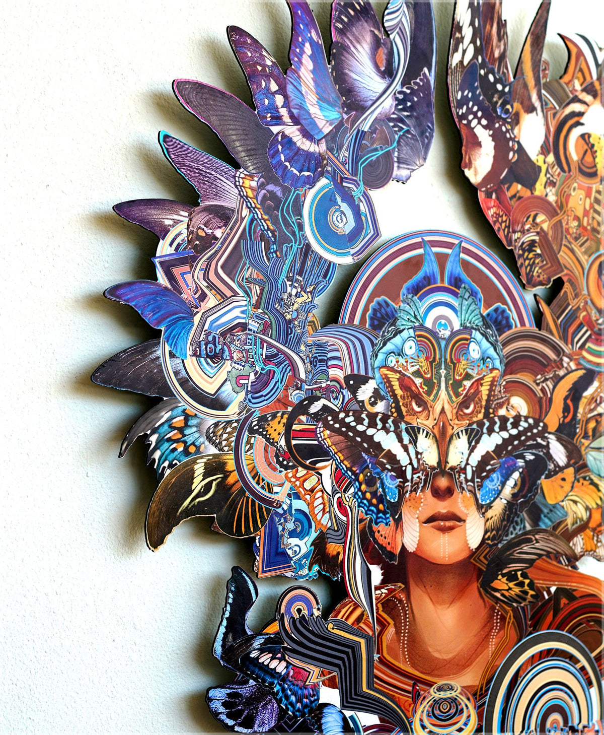 Hunab Ku XL Aluminum Print by Android Jones