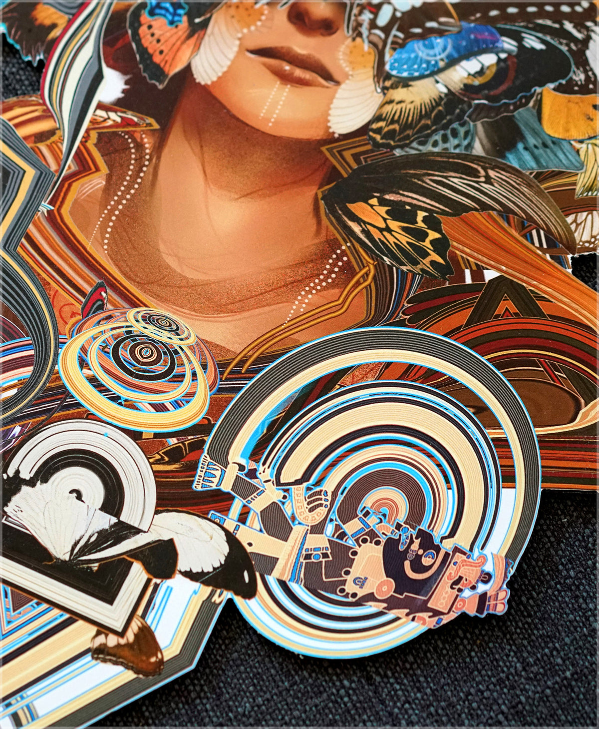 Hunab Ku Aluminum Print by Android Jones
