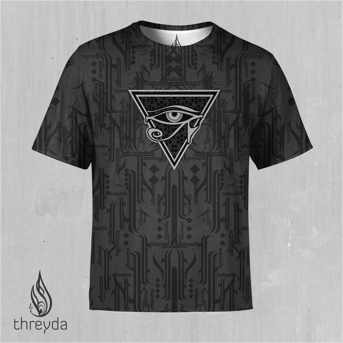 Hustle Sublimation Tee by Justin Totemical