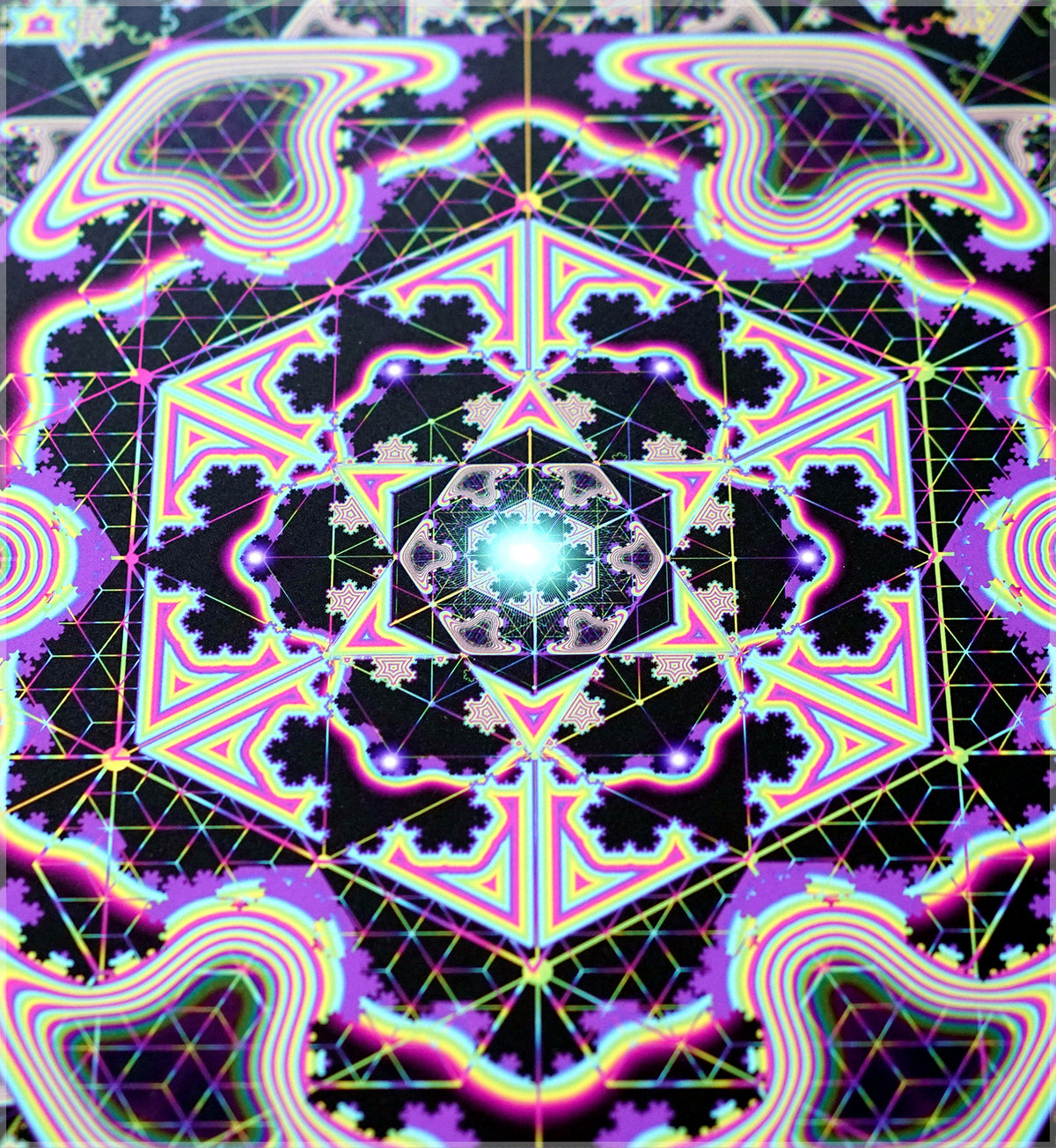 Microgram Diecut Aluminum Print by Samuel Farrand