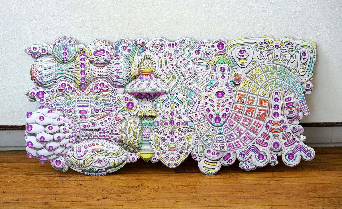 Freeformation Aluminum Diecut Print by Ben Ridgway - 72 HOUR AUCTION