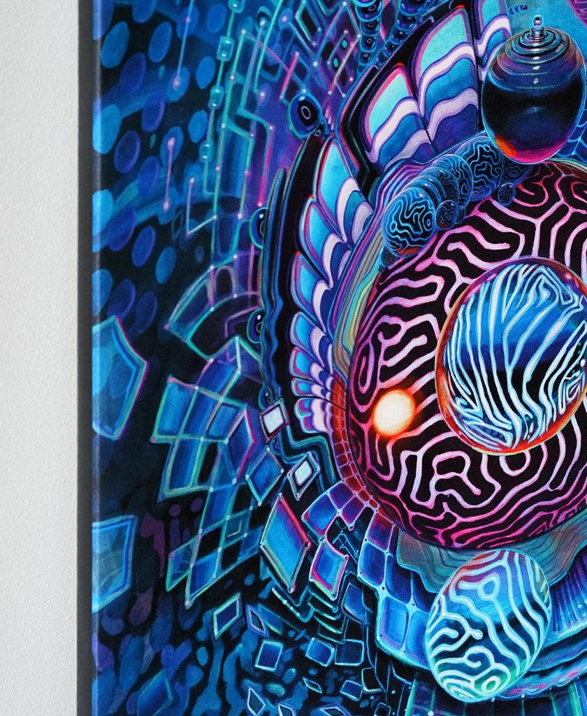 Porifera Stretched Canvas Print by Jake Amason x Peter Westermann - Ships Jan 2023